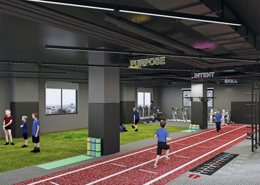 tanglin trust school gate c building athletics development gym