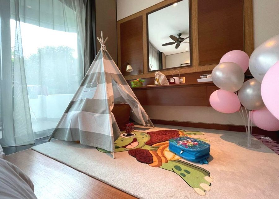 shangri-la garden wing deluxe family terrace room tepee