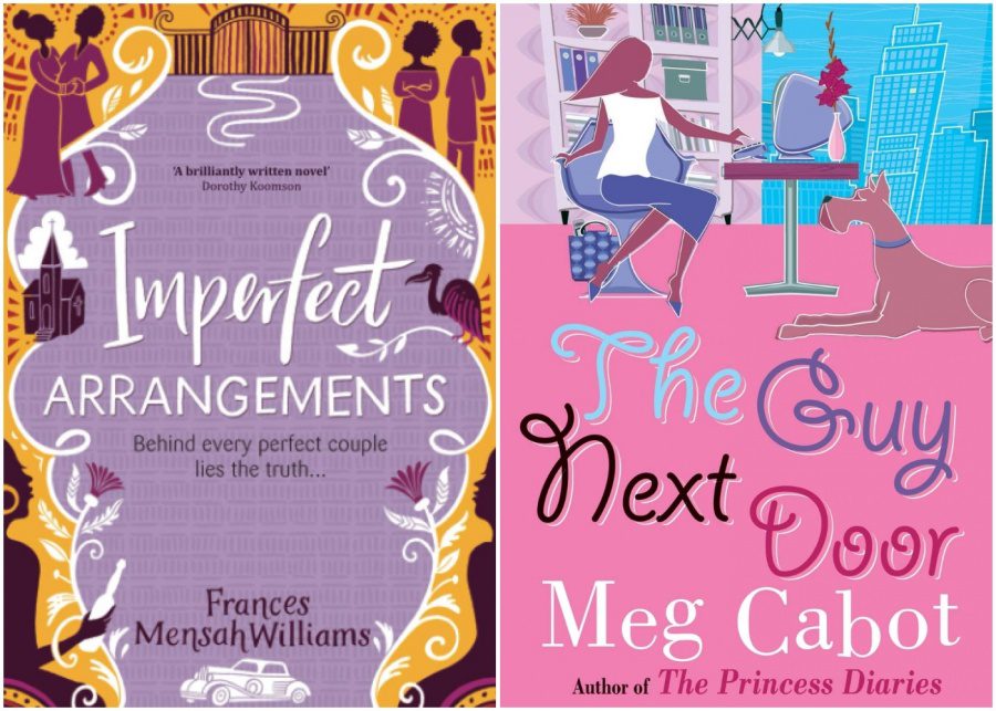 Imperfect Arrangements by Frances Mensah Williams and The Boy Next Door by Meg Cabot