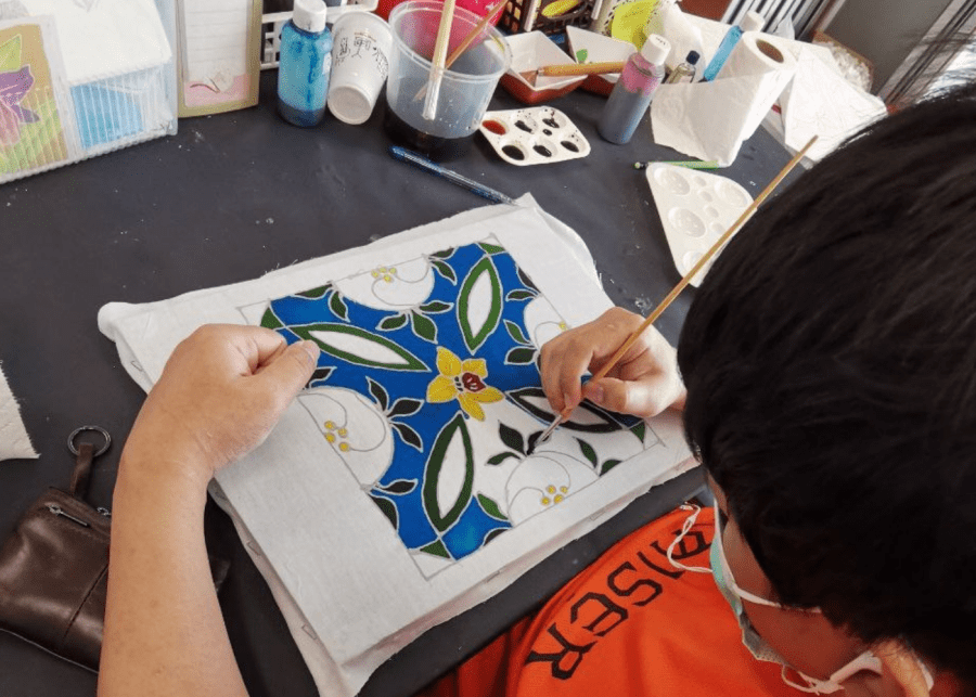 Batik painting