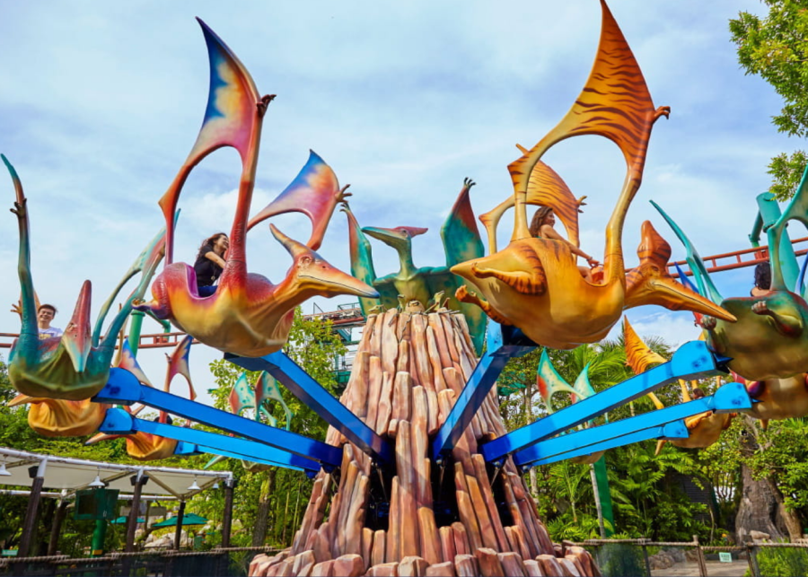 Universal Studios Singapore Jurassic Park The Lost World Dinosaurin