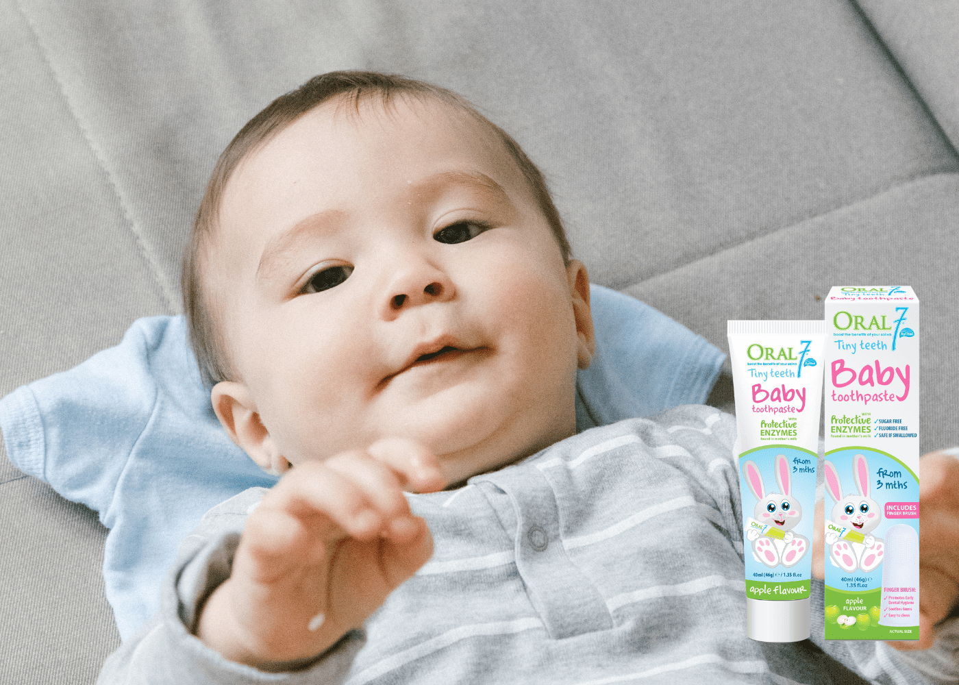 oral care oral7 baby toothpaste