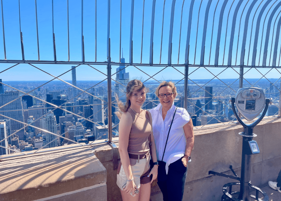 Launchpad Katja Paus on top of the world
