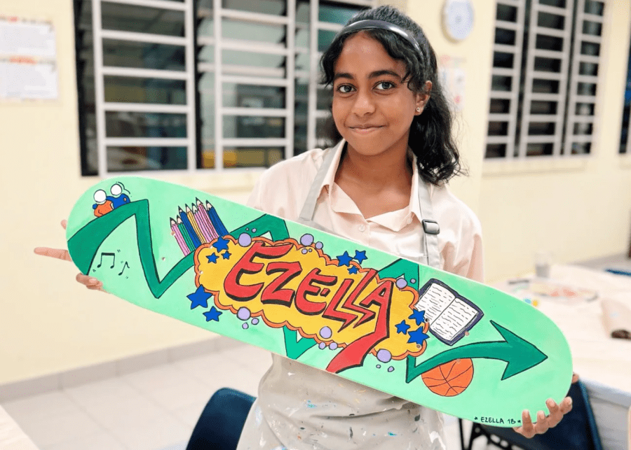 Skateboard art jam Singapore