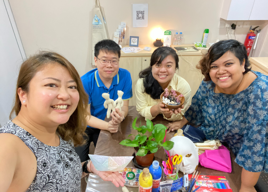 Art therapists Solace Singapore