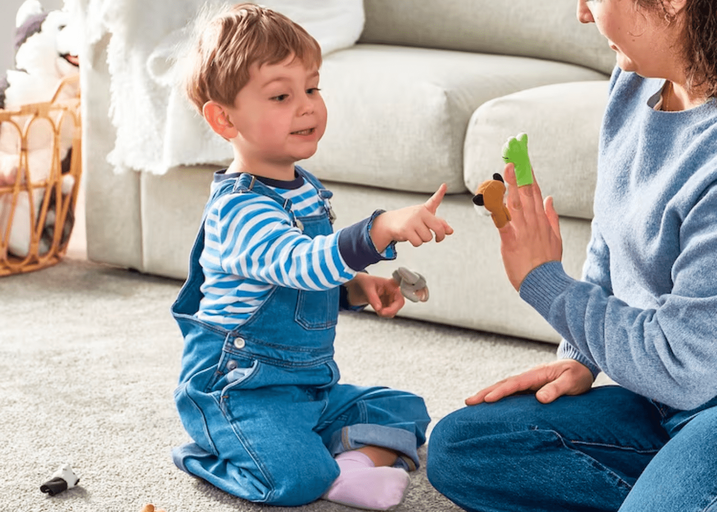 Ikea finger puppets toys for toddlers