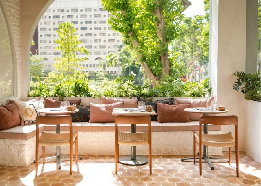 Merci Marcel Orchard dining