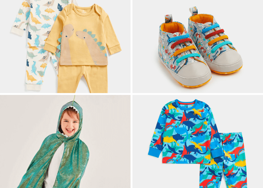Dinosaur gift clothes at Mothercare Singapore