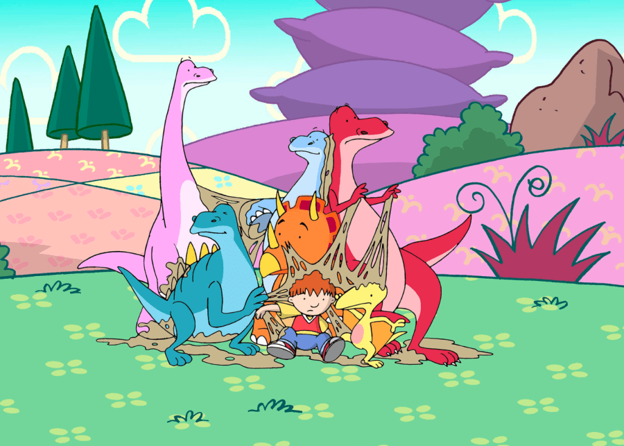 Harry and his bucketful of dinosaurs books gifts