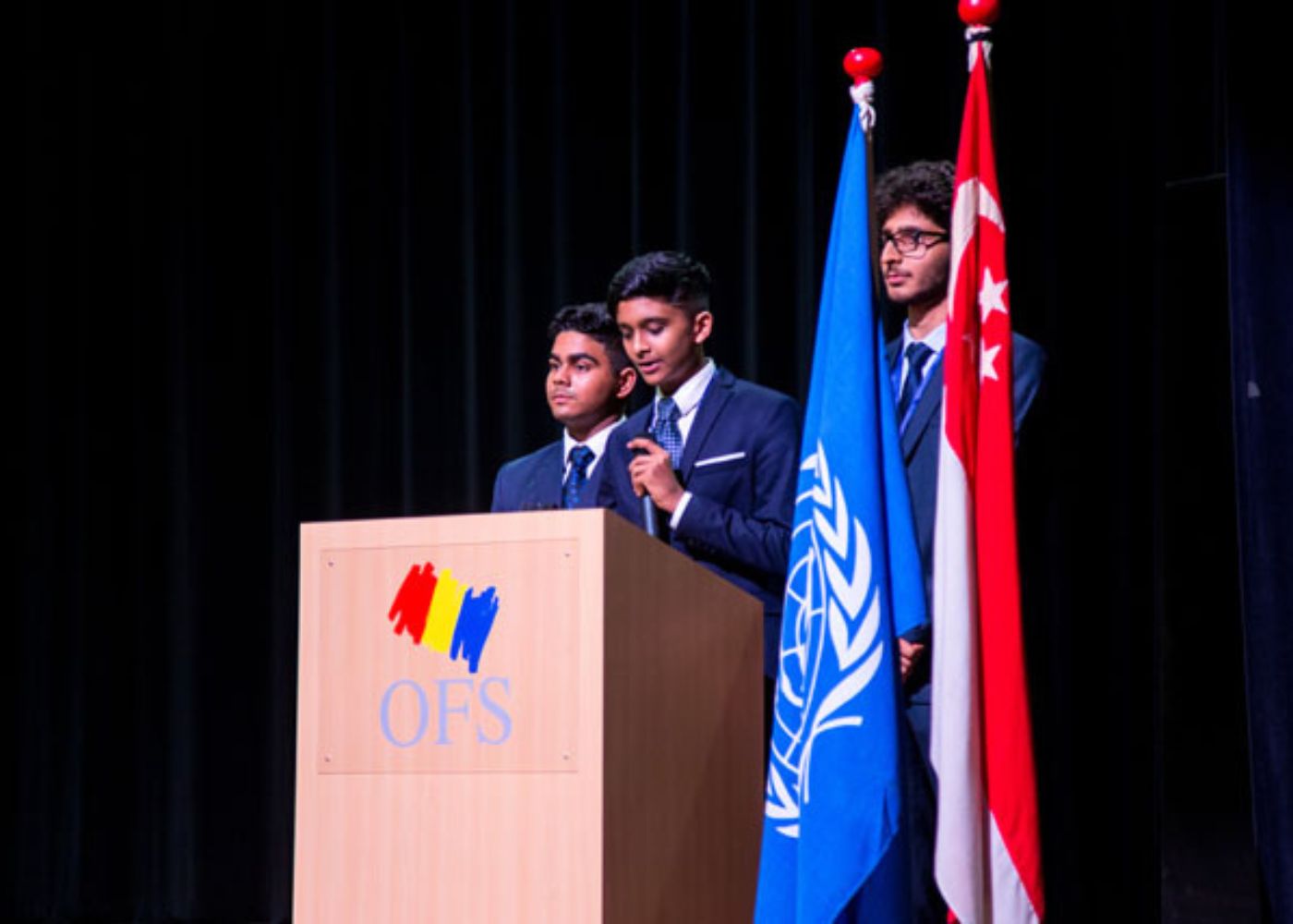 overseas family school model united nations