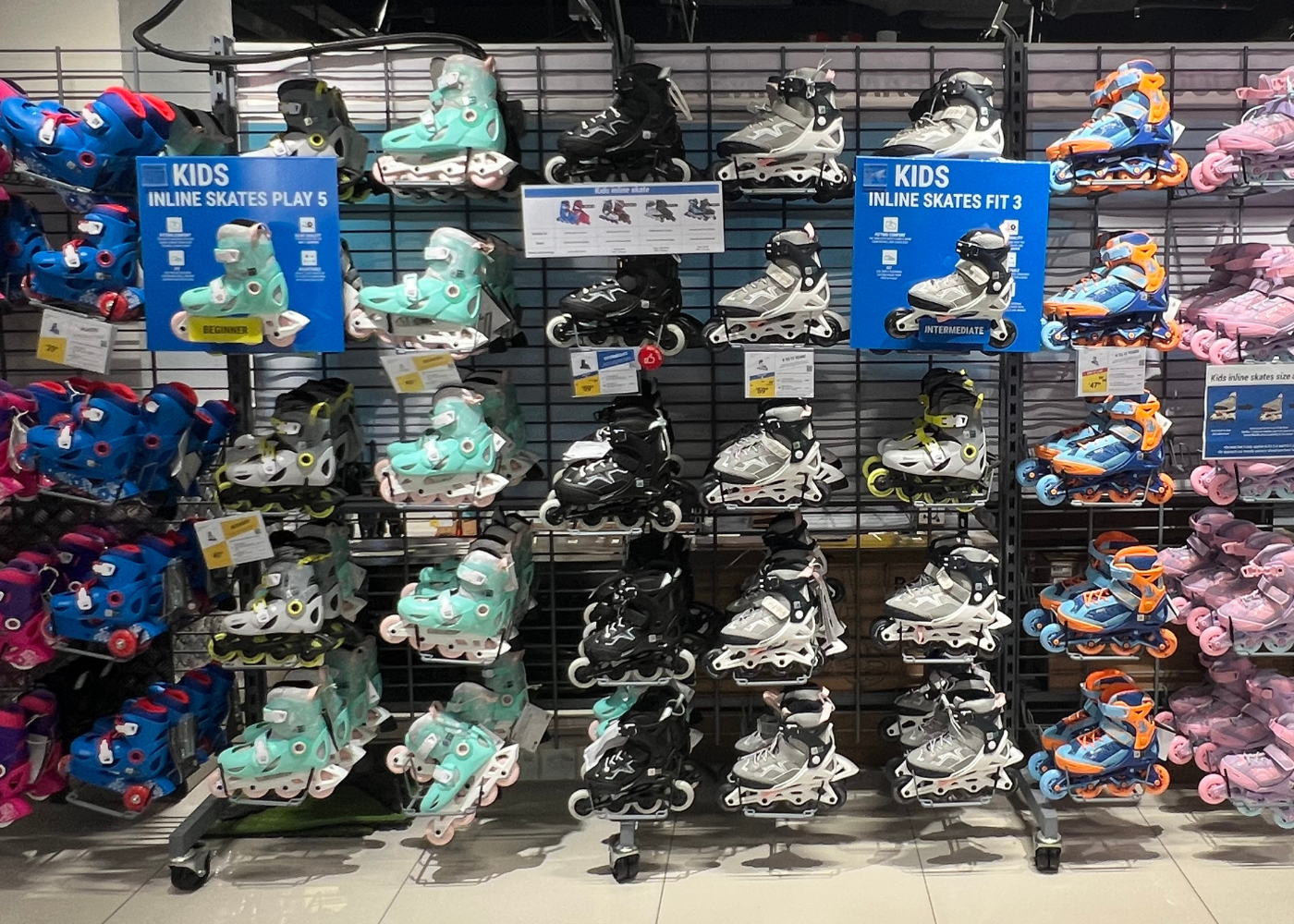 Decathlon rollerskates and rollerblades Amanda Broad