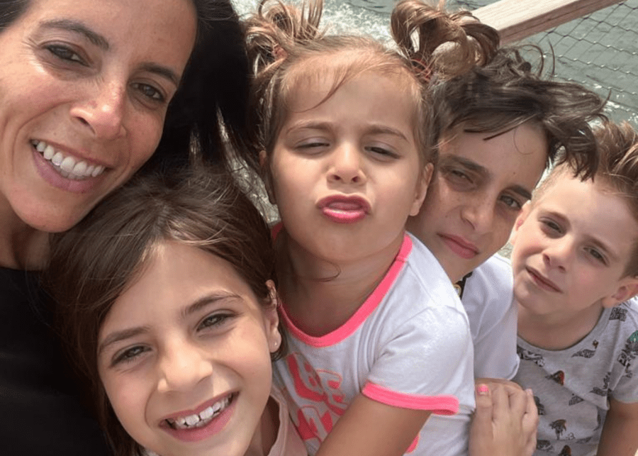 Tanya Kalush and her four beautiful children!