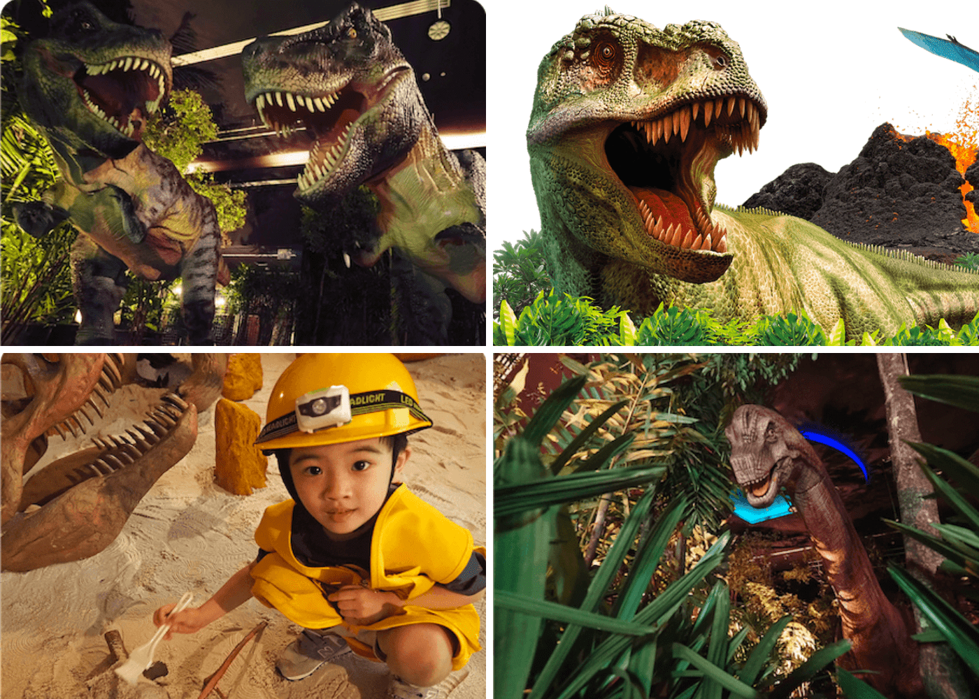 Dino Land Singapore where to find dinosaurs Singapore