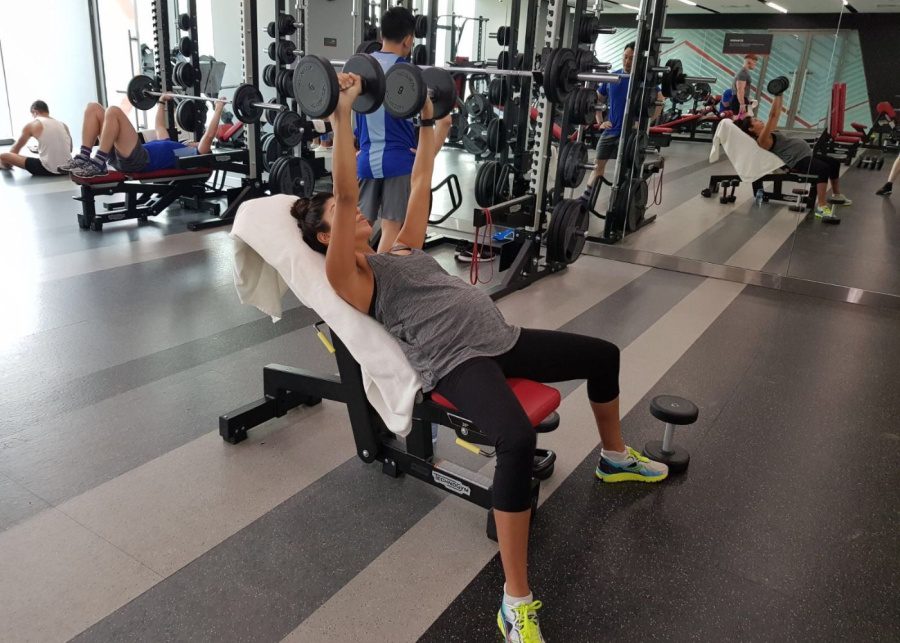 aqua tula malissa sander exercising