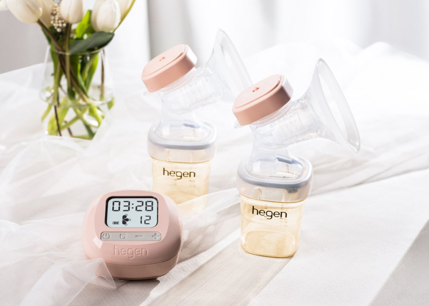 hegen double electric breast pump softsqround