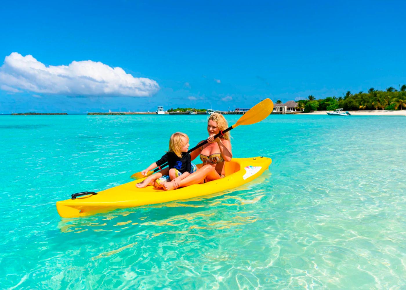Sheraton Maldives with kids