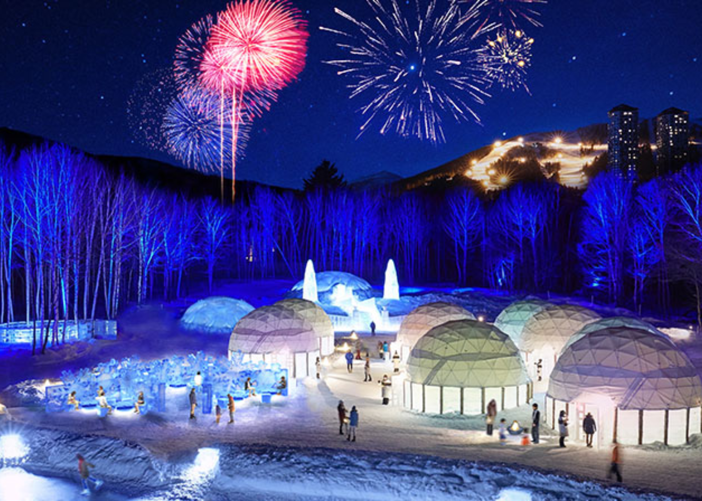 Club Med Tomamu Review Ski Japan with family Ice Village