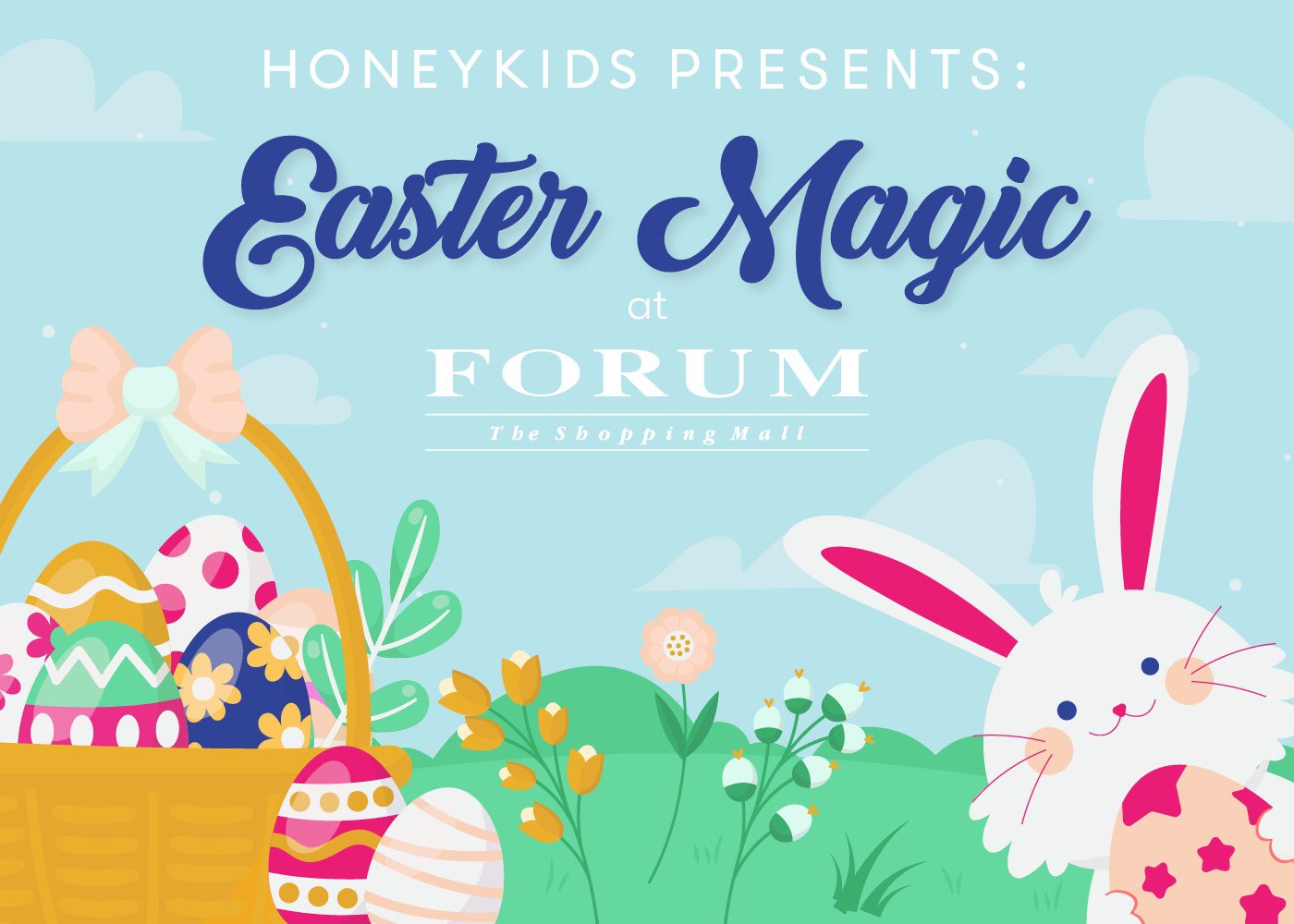 Play areas, scavenger hunts, and more: The full lineup for our Easter Magic event is here!