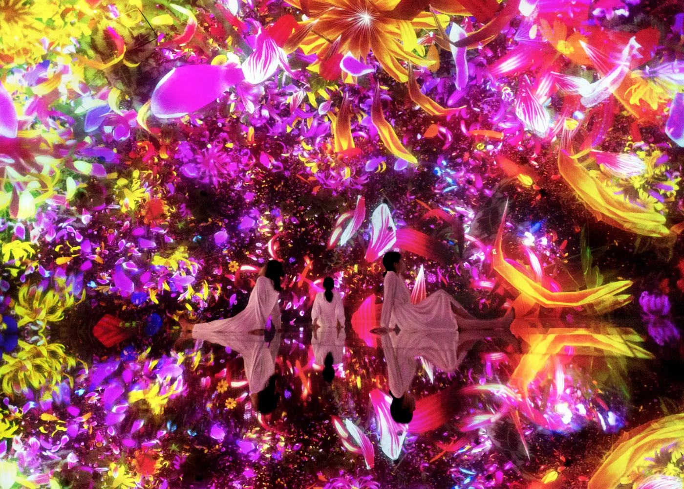 Teamlab tokyo with kids