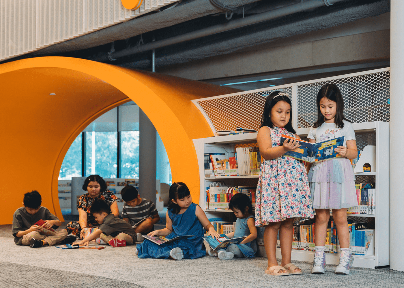 Punggol Library Early Literacy Zone Image The National Library Board