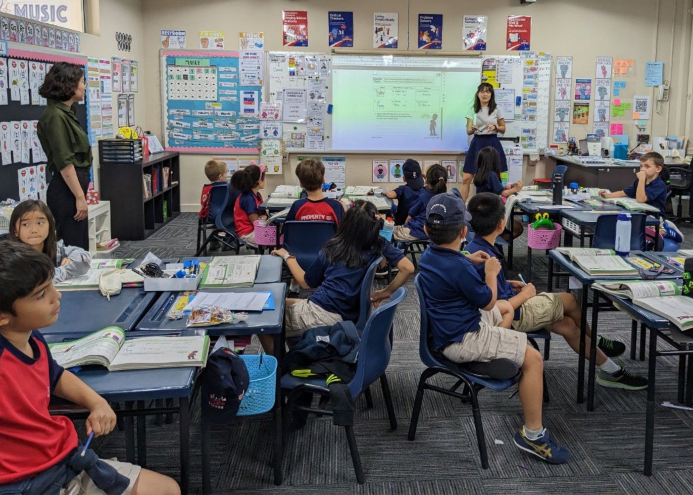What goes on in International Community School’s (Singapore) English Language Learners classroom?