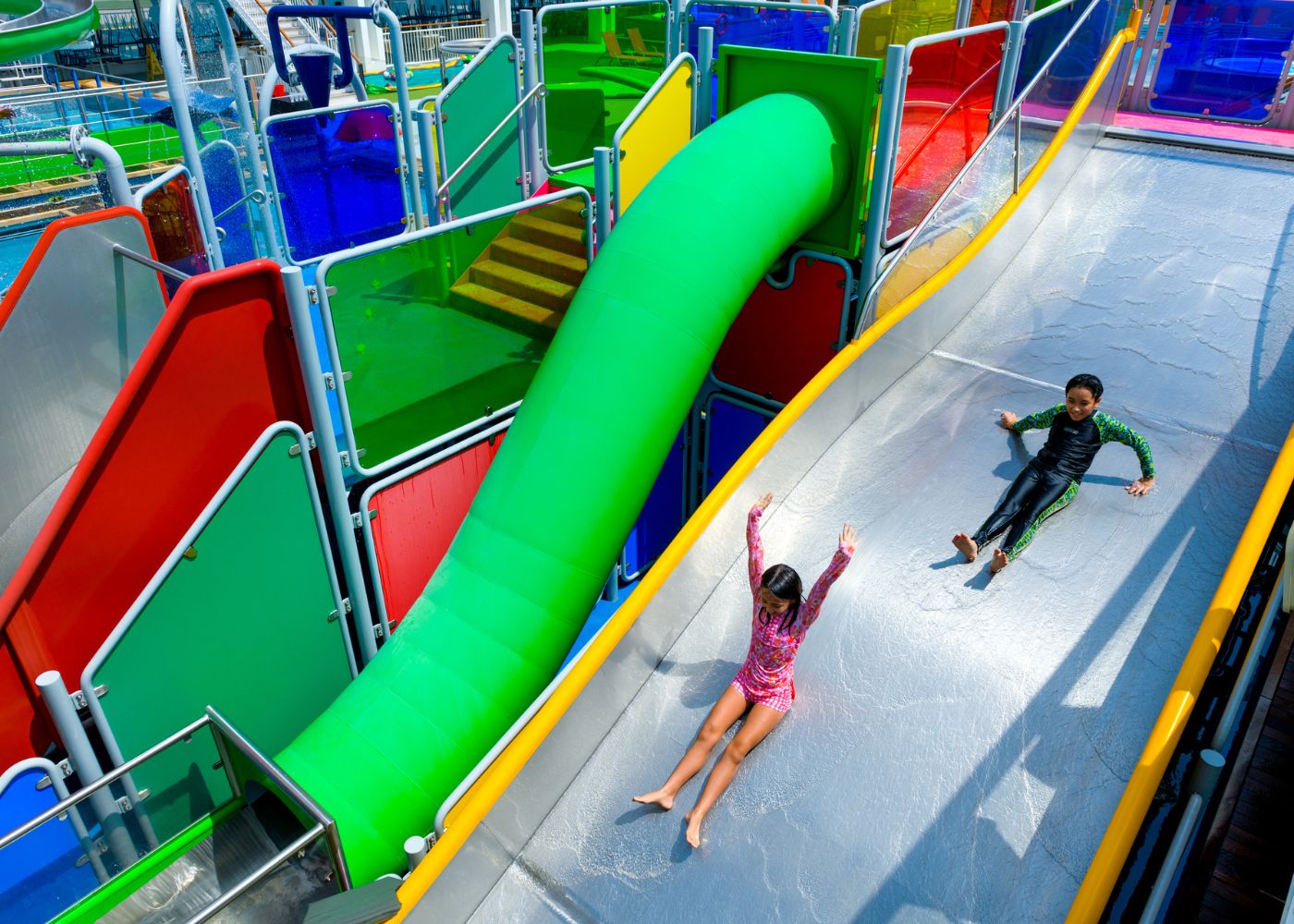 genting dream waterslide