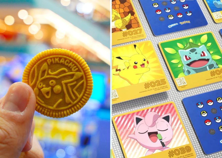 oreo pokemon cookies cards merch