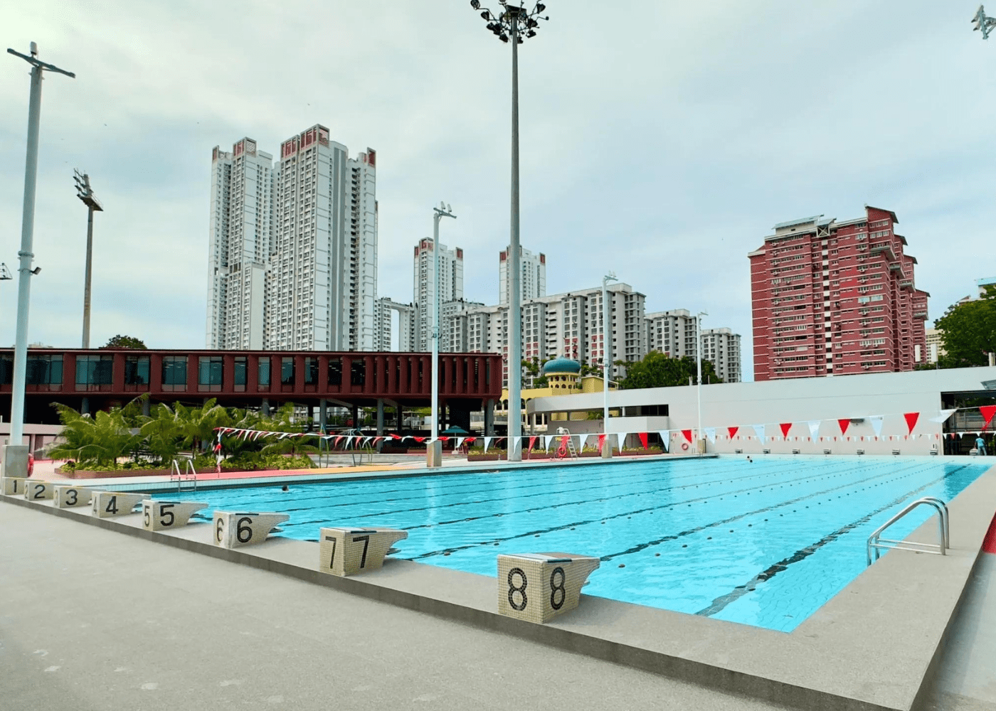 Delta Swimming Complex | Best public swimming pools in Singapore