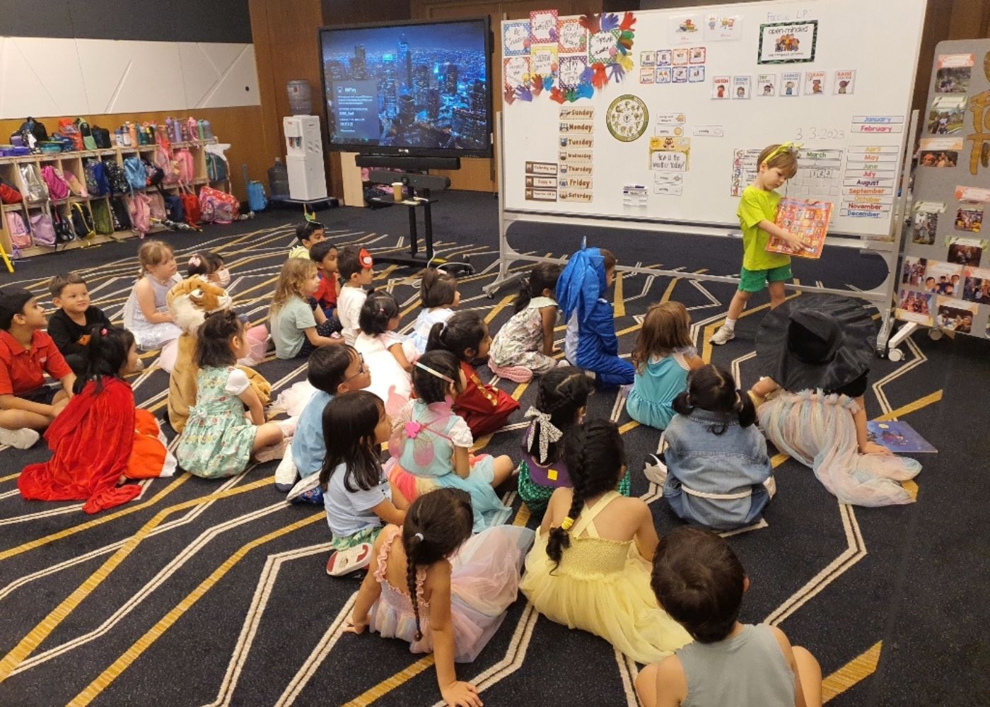 A sneak peek into One World International School’s fun and vibrant Early Childhood classroom