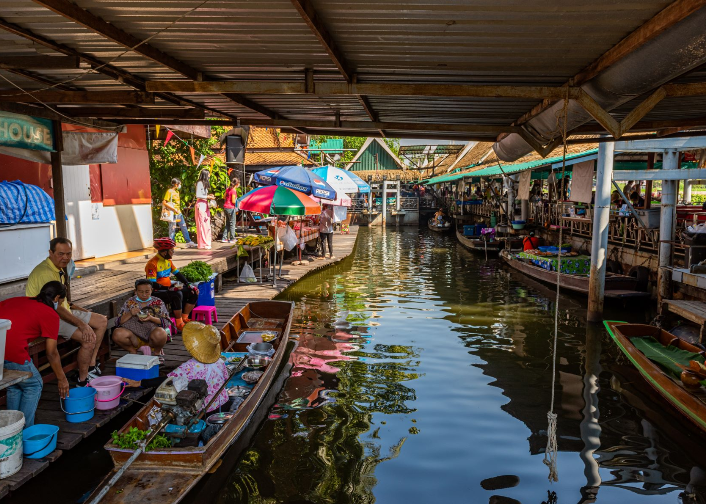 Taling chan Floating Market Bangkok