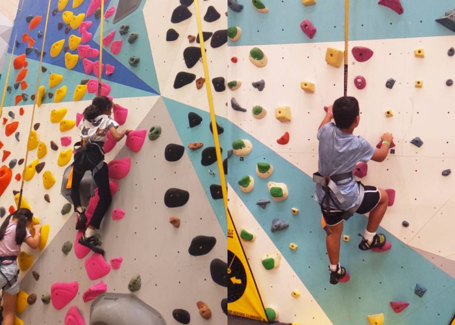 a-night-at-the-airport-family-camp-jewel-changi-airport-kids-rock-climbing