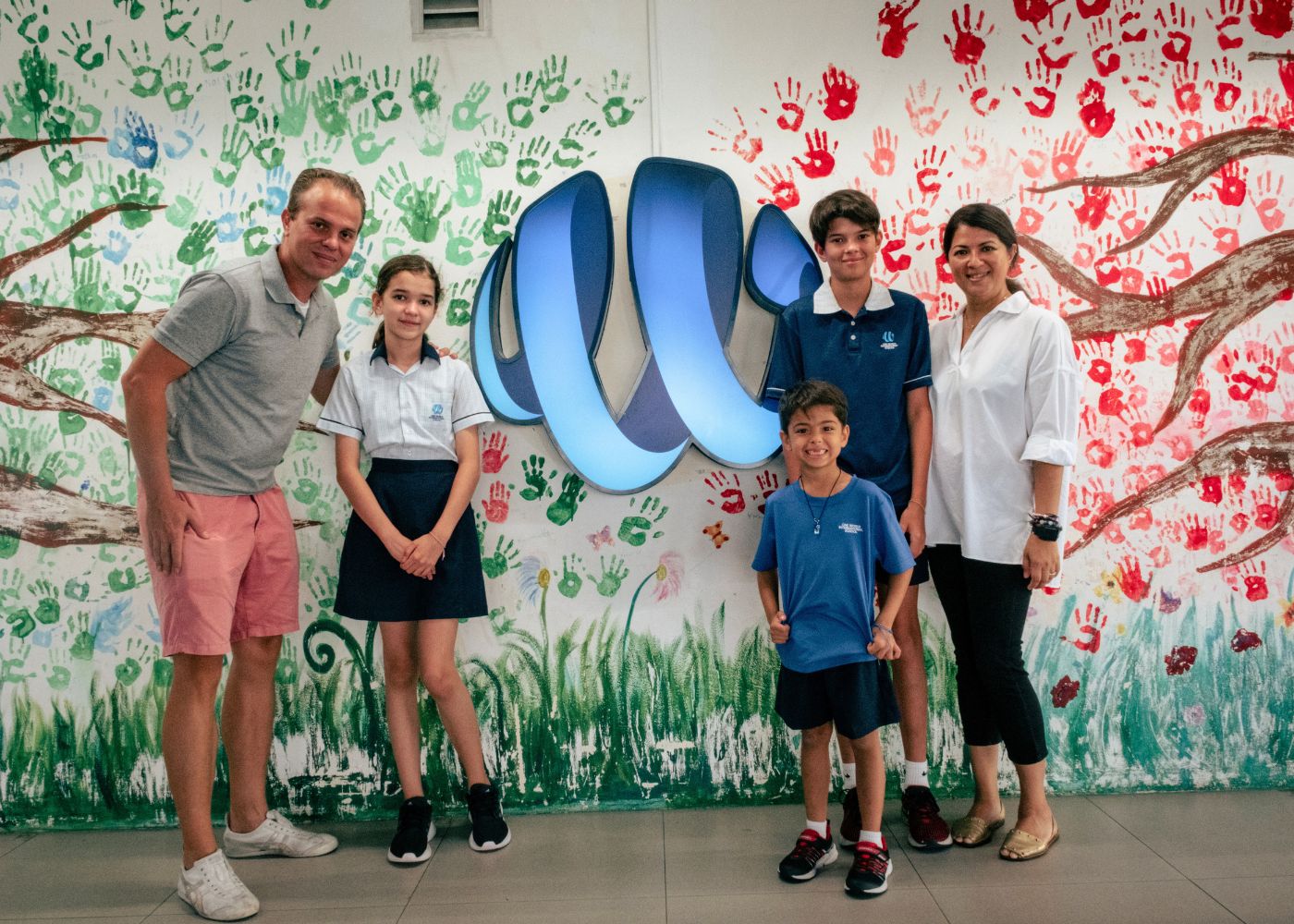 This family loves One World International School’s focus on community, kindness, and respect for diversity