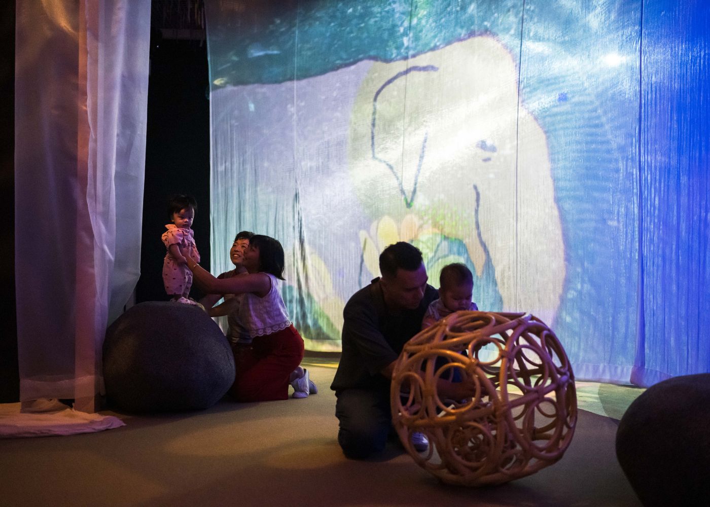 children's biennale hutan artwork