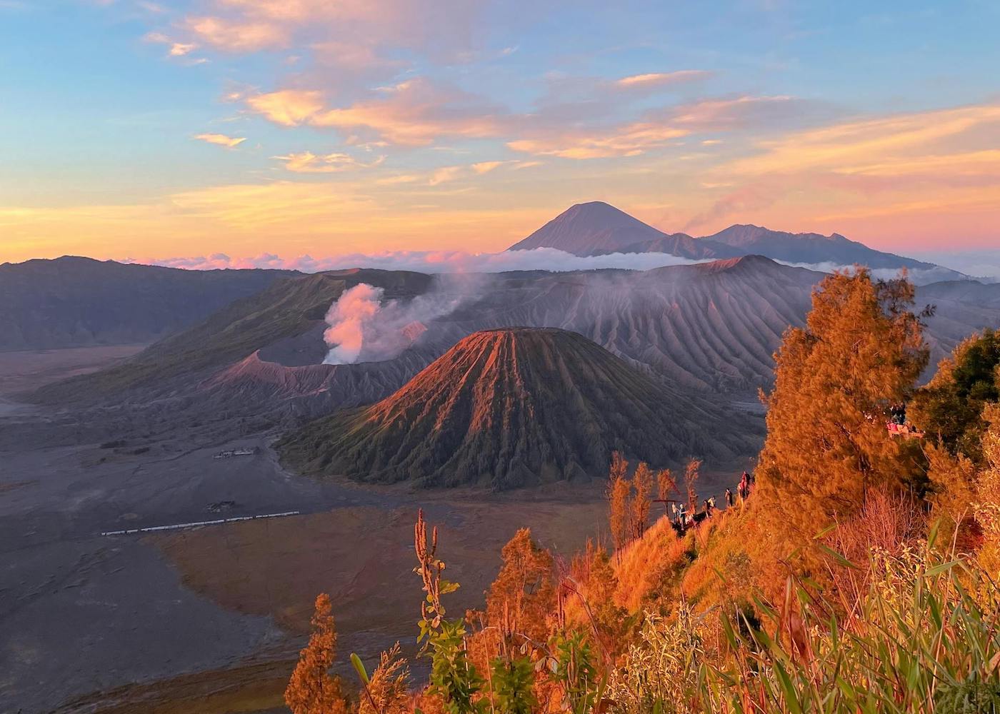 mount bromo java indonesia