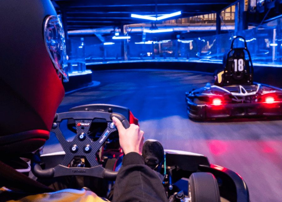 Hyperdrive go karts Palawan at Sentosa