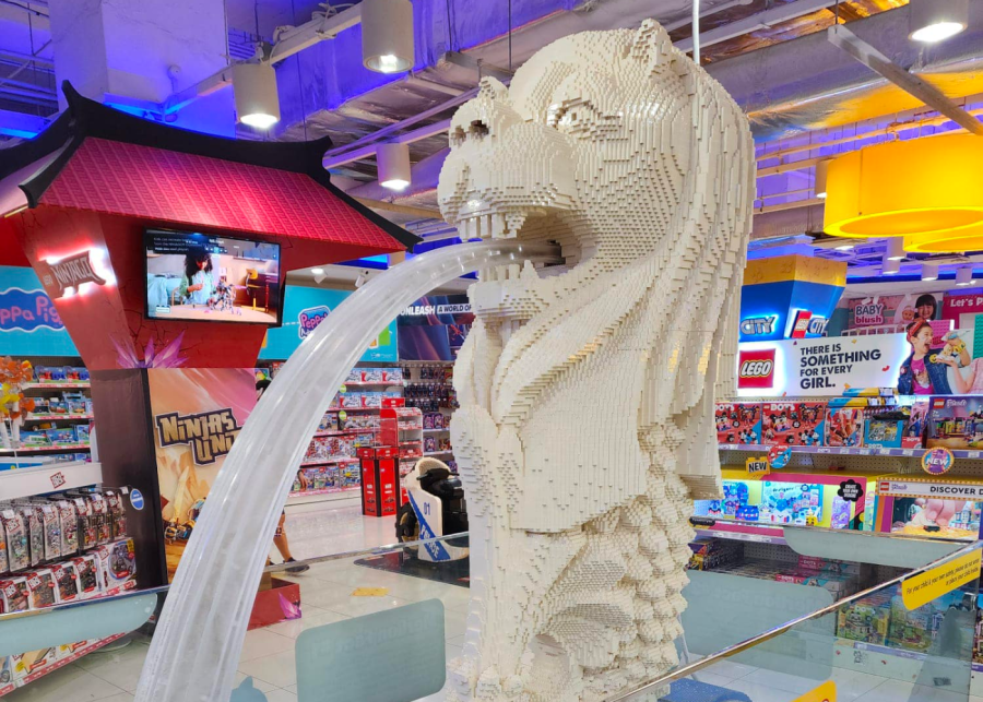 Lego Merlion