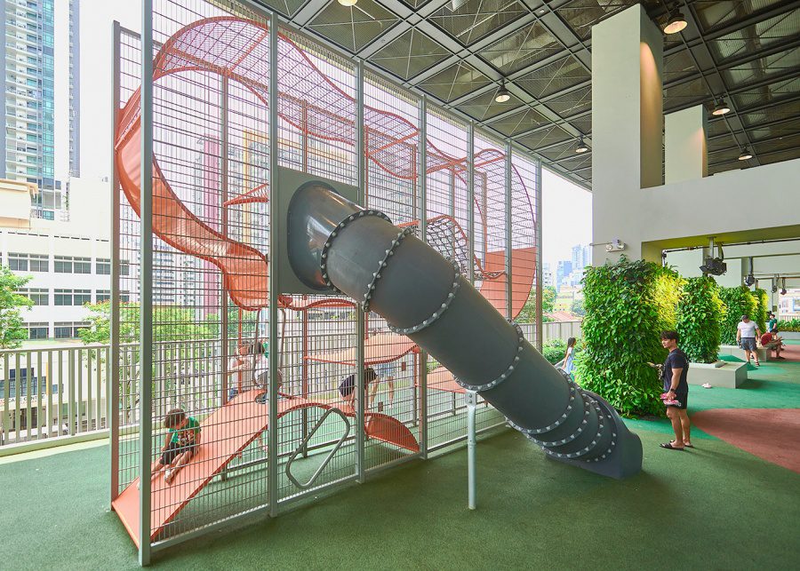 Shaw plaza mall playground