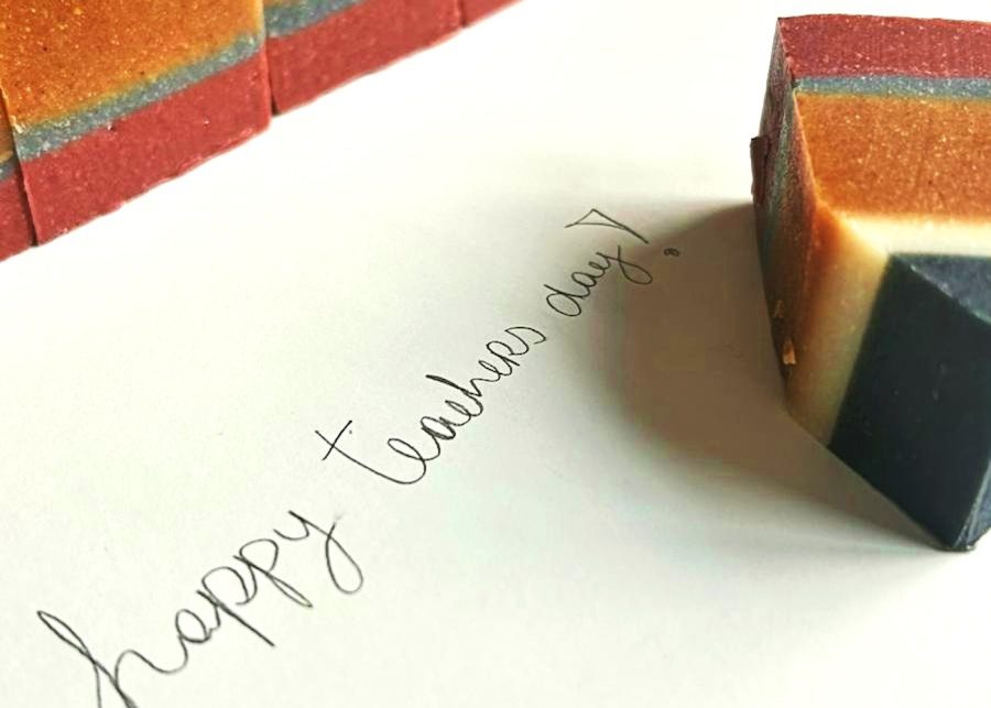 teachers day gift soap sacha botanicals