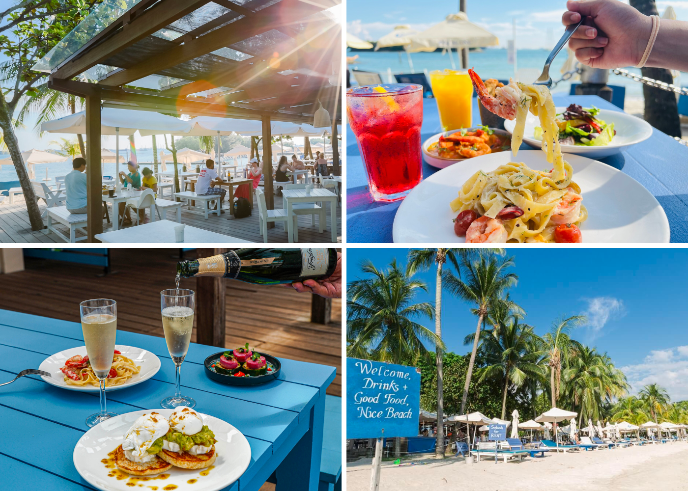 Coastes brunch Sentosa with kids Singapore