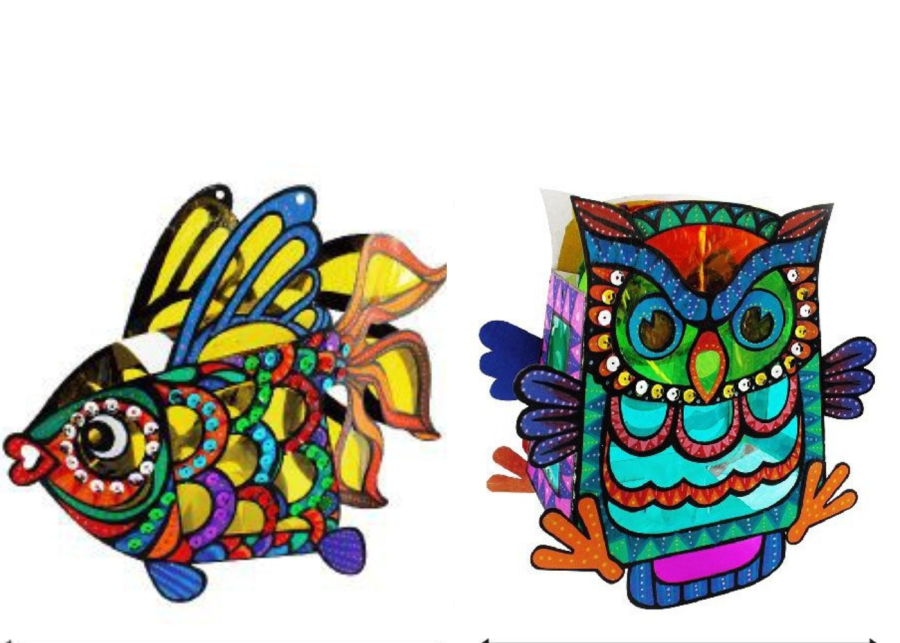 animal lanterns with LED