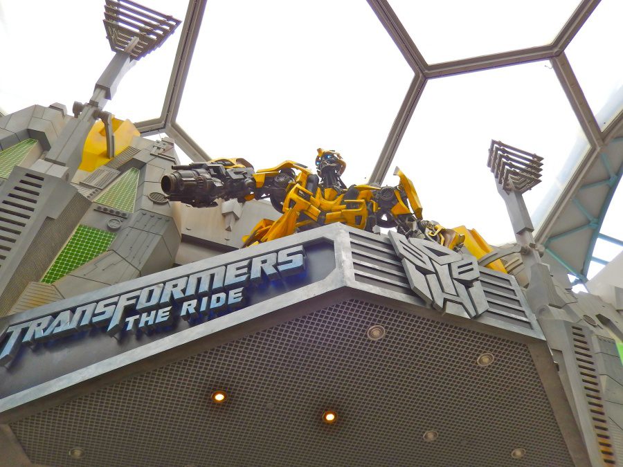 Transformers 3D ride
