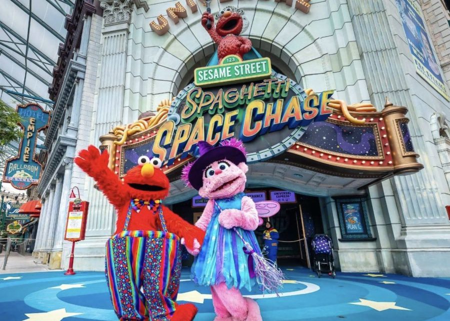 universal studios uss Sesame Street Spaghetti Space Chase