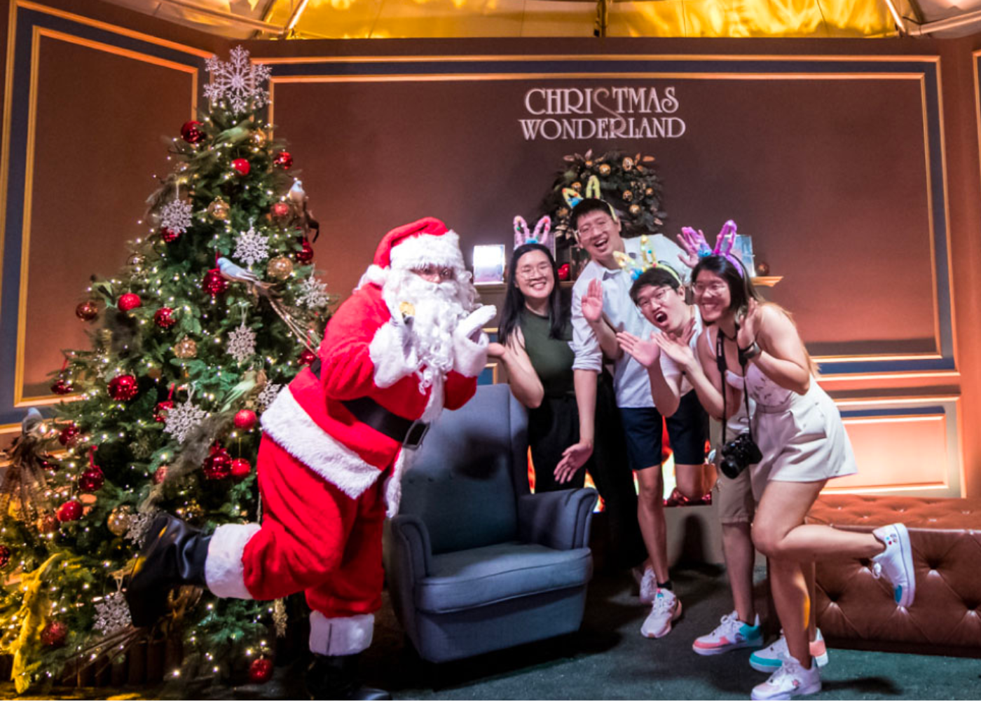 Christmas Wonderland Santa