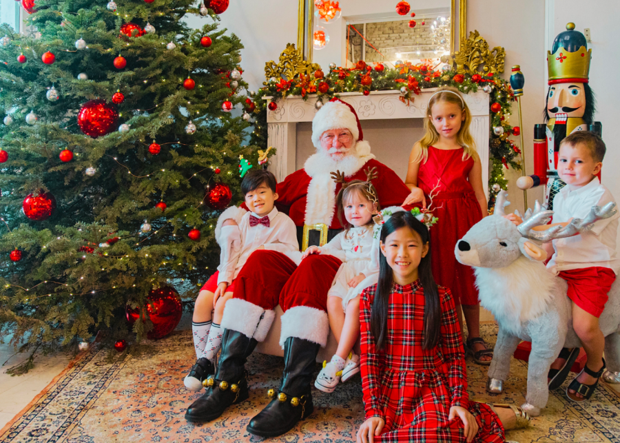Cluny Court Santa Christmas