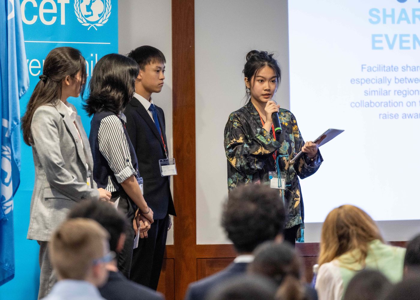 Two students represented Dover Court International School at the largest NAE-UNICEF Summit in New York!