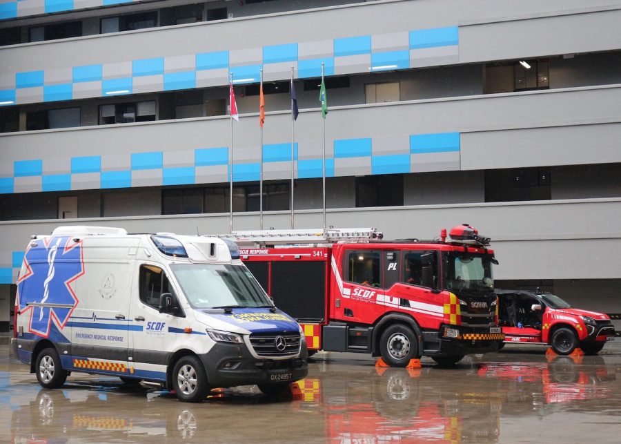 fire station visit singapore scdf