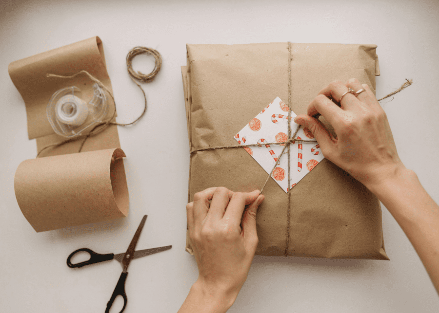 recycled gift wrap | eco-freindly gifts