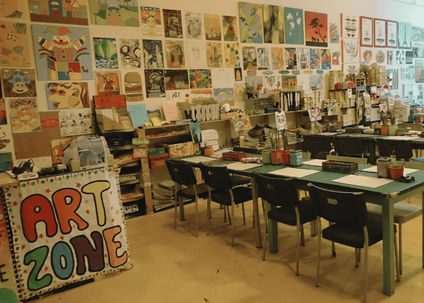 Art Zone classes Singapore