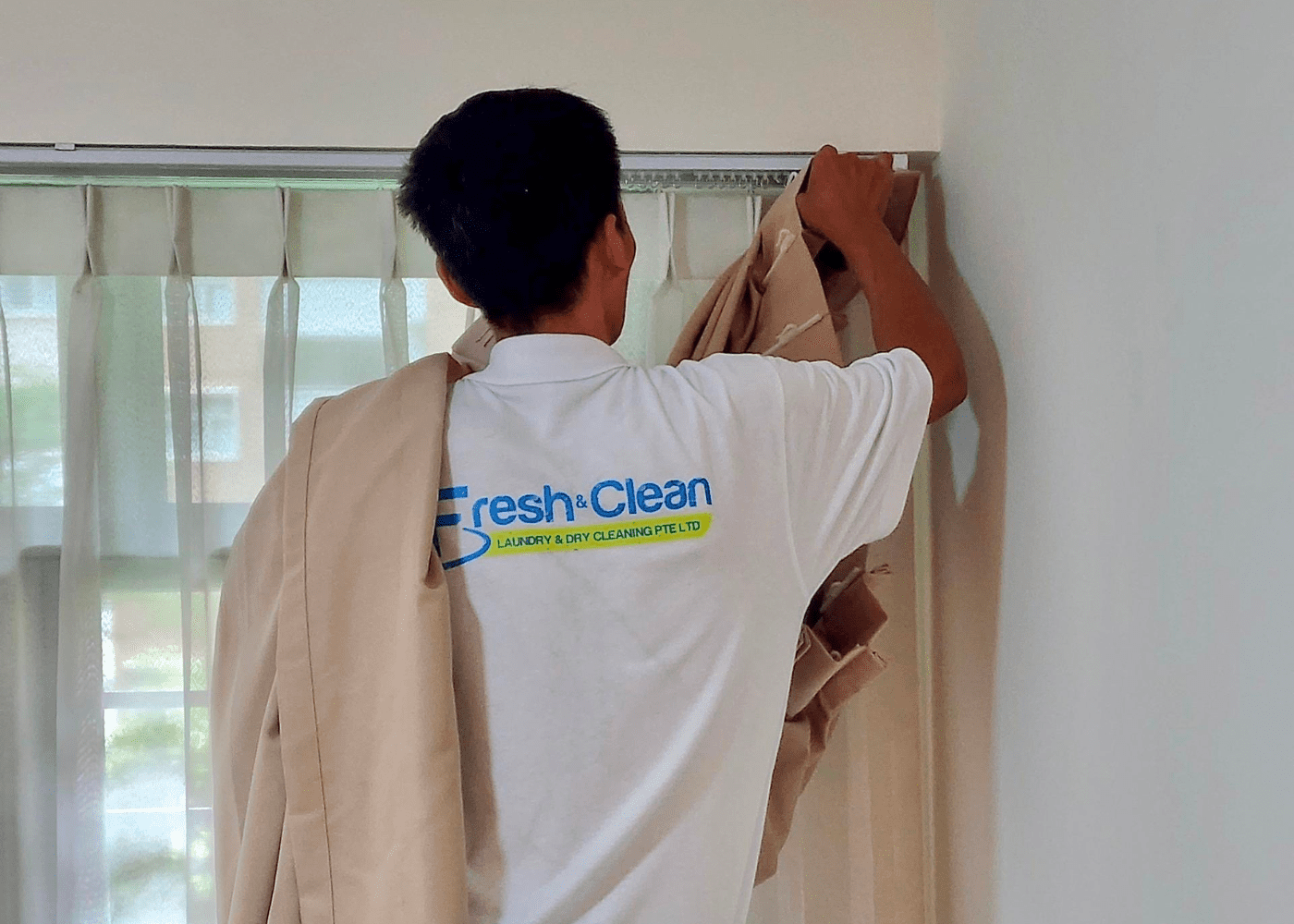 Fresh and clean laundry services Singapore