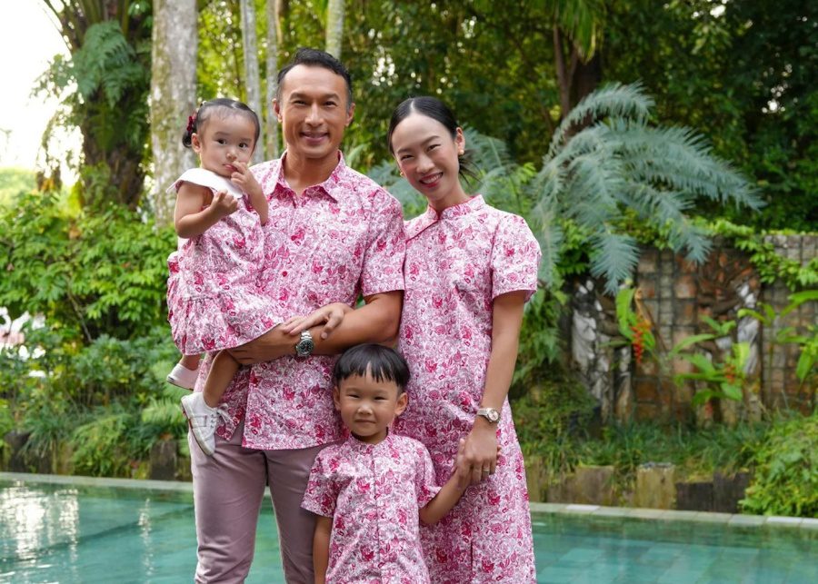 chinese new year family outfit maison q